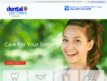 Tablet Screenshot of dicksonfamilydental.com